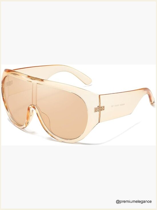 Oversized Sunglasses UV400 Protection Large Frame Unisex Driving Beach main image 5